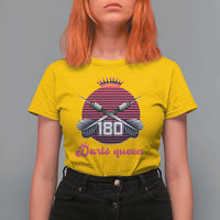 Darts Queen 180 Max Score T Shirt For Women Funny Bullseye Shooter Gift - Wonder Print Shop