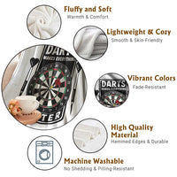 Darts Makes Everything Better Throw Blanket Darts Lover Gift - Wonder Print Shop