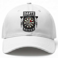 Darts Makes Everything Better Baseball Cap Darts Lover Gift