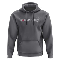 No Dart Today Hoodie Funny Dart Player Gift - Wonder Print Shop