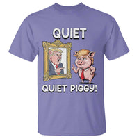 Resistance Movement Quiet Quiet Piggy T Shirt Funny Pig Political - Wonder Print Shop