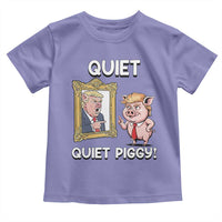 Resistance Movement Quiet Quiet Piggy Toddler T Shirt Funny Pig Political - Wonder Print Shop