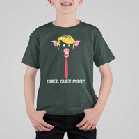 Quiet Quiet Piggy Meme T Shirt For Kid Anti Authoritarian Political Gag Gift - Wonder Print Shop