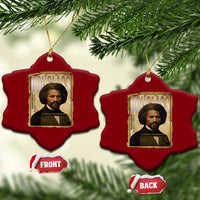 Frederick Douglass Historical Newspaper Ceramic Ornament The Sage Of Cedar Hill - Wonder Print Shop