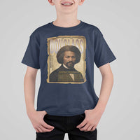 Frederick Douglass Historical Newspaper T Shirt For Kid The Sage Of Cedar Hill - Wonder Print Shop