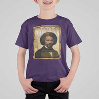 Frederick Douglass Historical Newspaper T Shirt For Kid The Sage Of Cedar Hill - Wonder Print Shop