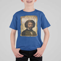 Frederick Douglass Historical Newspaper T Shirt For Kid The Sage Of Cedar Hill - Wonder Print Shop