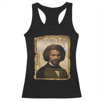 Frederick Douglass Historical Newspaper Racerback Tank Top The Sage Of Cedar Hill - Wonder Print Shop