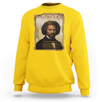 Frederick Douglass Historical Newspaper Sweatshirt The Sage Of Cedar Hill - Wonder Print Shop