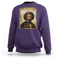 Frederick Douglass Historical Newspaper Sweatshirt The Sage Of Cedar Hill - Wonder Print Shop