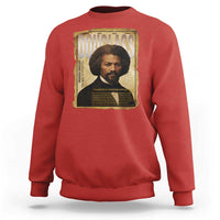 Frederick Douglass Historical Newspaper Sweatshirt The Sage Of Cedar Hill - Wonder Print Shop