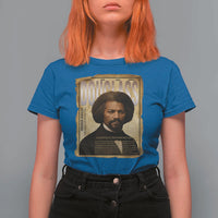 Frederick Douglass Historical Newspaper T Shirt For Women The Sage Of Cedar Hill - Wonder Print Shop