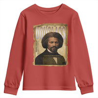 Frederick Douglass Historical Newspaper Youth Sweatshirt The Sage Of Cedar Hill - Wonder Print Shop