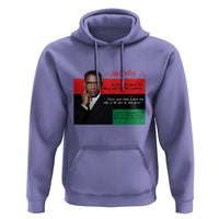 Motivational Malcolm X Quote Hoodie Black History Month Gift - Wonder Print Shop