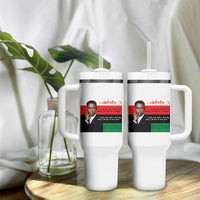 Motivational Malcolm X Quote Tumbler With Handle Black History Month Gift - Wonder Print Shop