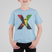 Malcolm X T Shirt For Kid African American Heritage Gift - Wonder Print Shop