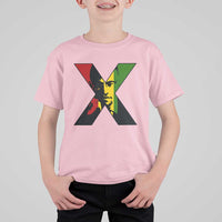 Malcolm X T Shirt For Kid African American Heritage Gift - Wonder Print Shop