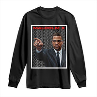 Malcolm X Legend Long Sleeve Shirt African American Activist Legacy - Wonder Print Shop