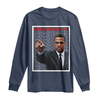 Malcolm X Legend Long Sleeve Shirt African American Activist Legacy - Wonder Print Shop