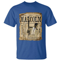 Malcolm X Historical Newspaper T Shirt Stumbling Is Not Falling Black History TS12