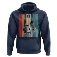 Malcolm X Hoodie Retro Portrait Black Empowerment Heritage Gift - Wonder Print Shop