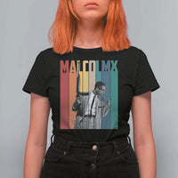 Malcolm X T Shirt For Women Retro Portrait Black Empowerment Heritage Gift - Wonder Print Shop