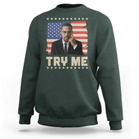 Malcolm X Try Me Sweatshirt African American Pride Gift - Wonder Print Shop