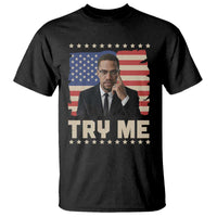 Malcolm X Try Me T Shirt African American Pride Gift - Wonder Print Shop