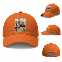 Malcolm X Quote Baseball Cap Nobody Can Give You Freedom Take It