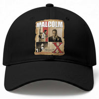 Malcolm X Quote Baseball Cap Nobody Can Give You Freedom Take It
