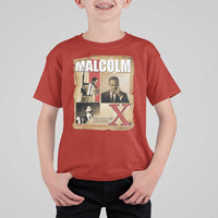 Malcolm X Quote T Shirt For Kid Nobody Can Give You Freedom Take It - Wonder Print Shop