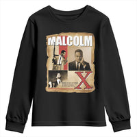 Malcolm X Quote Youth Sweatshirt Nobody Can Give You Freedom Take It - Wonder Print Shop