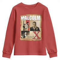 Malcolm X Quote Youth Sweatshirt Nobody Can Give You Freedom Take It - Wonder Print Shop
