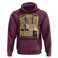 Malcolm X Hoodie Stumbling Is Not Falling Civil Rights Leader TS12