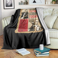 Education Is The Passport To The Future Malcolm X Wisdom Throw Blanket - Wonder Print Shop