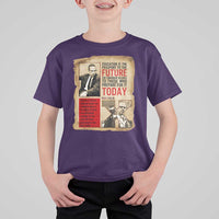 Education Is The Passport To The Future Malcolm X Wisdom T Shirt For Kid - Wonder Print Shop