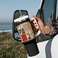Education Is The Passport To The Future Malcolm X Wisdom Tumbler With Handle - Wonder Print Shop
