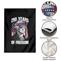 George Washington Founding Father Garden Flag 250 Years Of Freedom