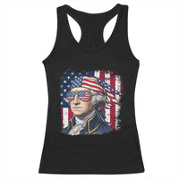 George Washington Patriotic Racerback Tank Top USA 250th Anniversary