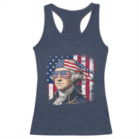 George Washington Patriotic Racerback Tank Top USA 250th Anniversary