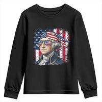 George Washington Patriotic Youth Sweatshirt USA 250th Anniversary
