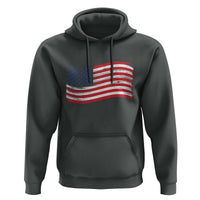 Vintage Patriotic American Flag Dog And Cat Paw Hoodie Gift For Pet Lover