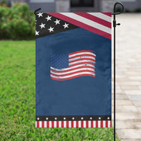 Vintage Patriotic American Flag Dog And Cat Paw Garden Flag Gift For Pet Lover