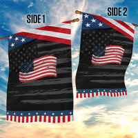 Vintage Patriotic American Flag Dog And Cat Paw Garden Flag Gift For Pet Lover