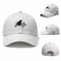 No Kings No Wars No Ice Cat Baseball Cap Political Humor Gift