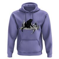 No Kings No Wars No Ice Cat Hoodie Political Humor Gift