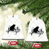 No Kings No Wars No Ice Cat Ceramic Ornament Political Humor Gift
