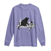 No Kings No Wars No Ice Cat Long Sleeve Shirt Political Humor Gift
