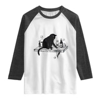 No Kings No Wars No Ice Cat Raglan Shirt Political Humor Gift