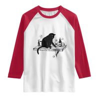 No Kings No Wars No Ice Cat Raglan Shirt Political Humor Gift